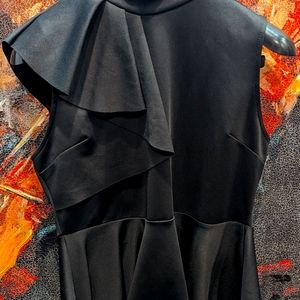 Black Blouse, Size  M/L, Versatile Vibe for Business/Evening/Casual